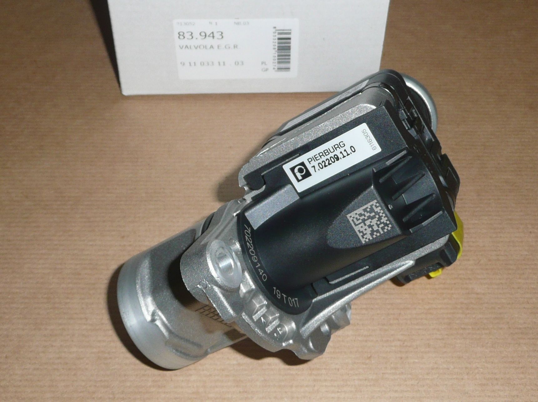 SID 83.943 ZAWÓR EGR C C3,C4 P PARTENR III 1.6HDI